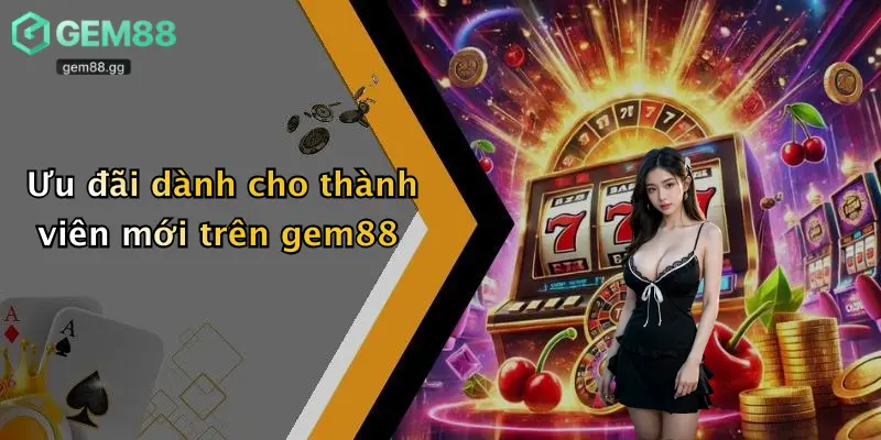 Khuyến Mãi Gem88 1 Ưu đãi dành cho thành viên mới trên gem88